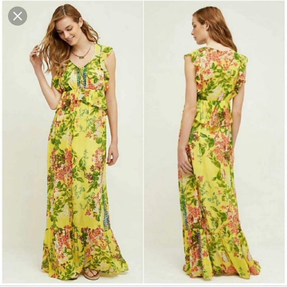 Anthropologie Sungrove Maxi Dress